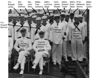 Bochow, Caison, Delio, DeRosa, Fuller, Glean, Jessie, Jonas, Russell, Roosevelt, Peppers, Reeder, Schaufus, Skibbe, Trader, Warren